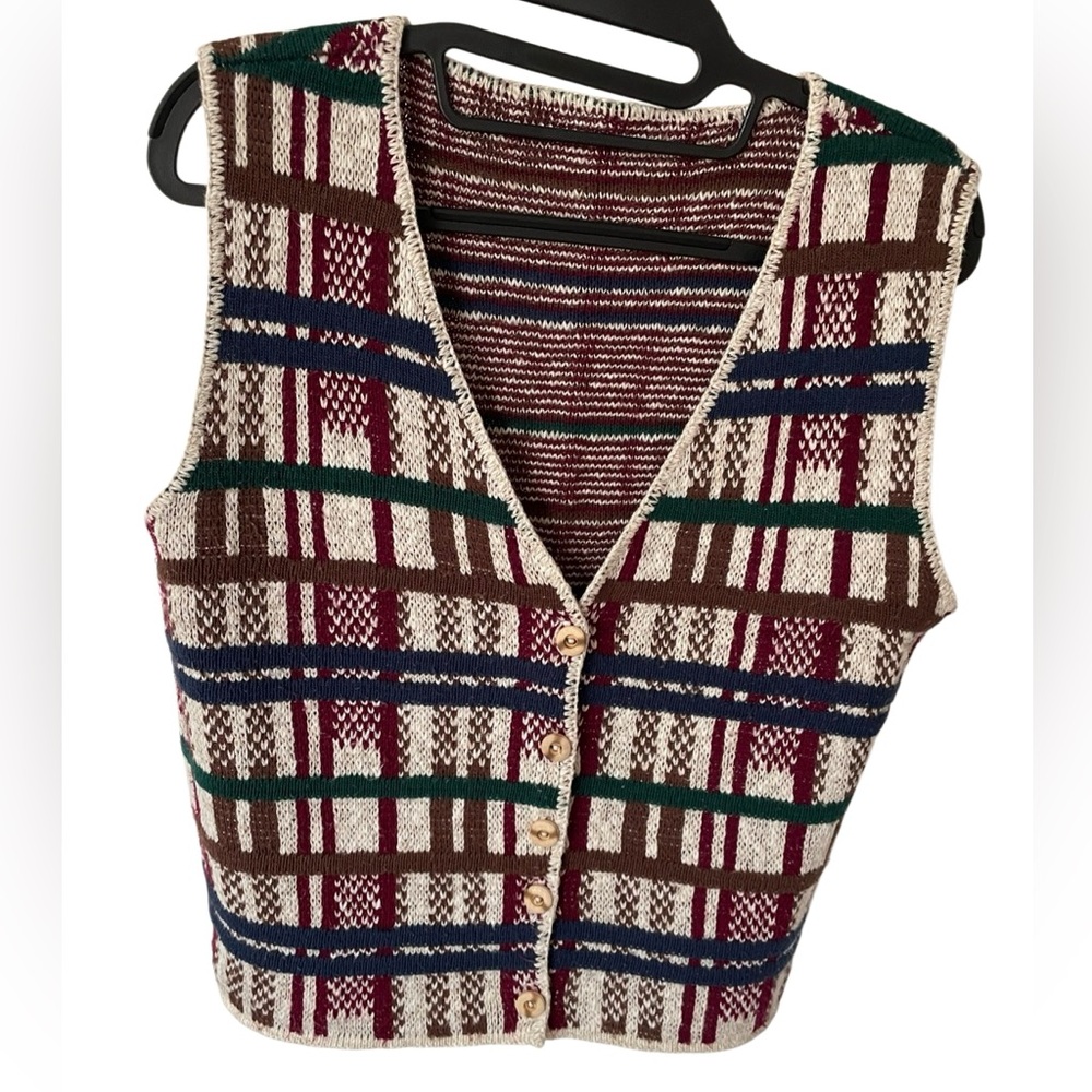 Vintage Holiday Vest